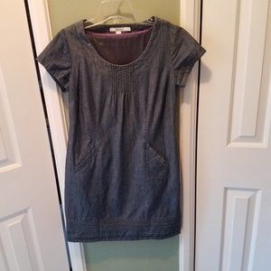 Boden Blue Denim Dress